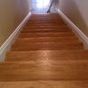 Custom made cherry/oak staircase in Lake Conway