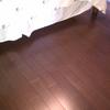 Ebony bamboo flooring installed 