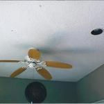 Back porch ceiling-Before
