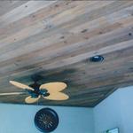 Back porch ceiling-After