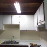 Log cabin kitchen-Before
