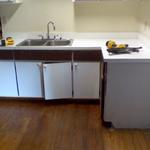Log cabin kitchen-Before